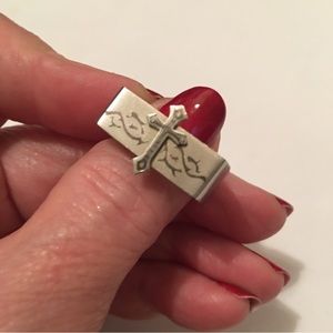 Unique ring - INOX Surgical Steel Men’s Cross Ring